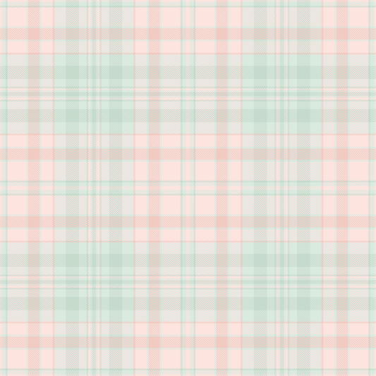Pastel Plaid Parade – Holiday Wrapping Paper