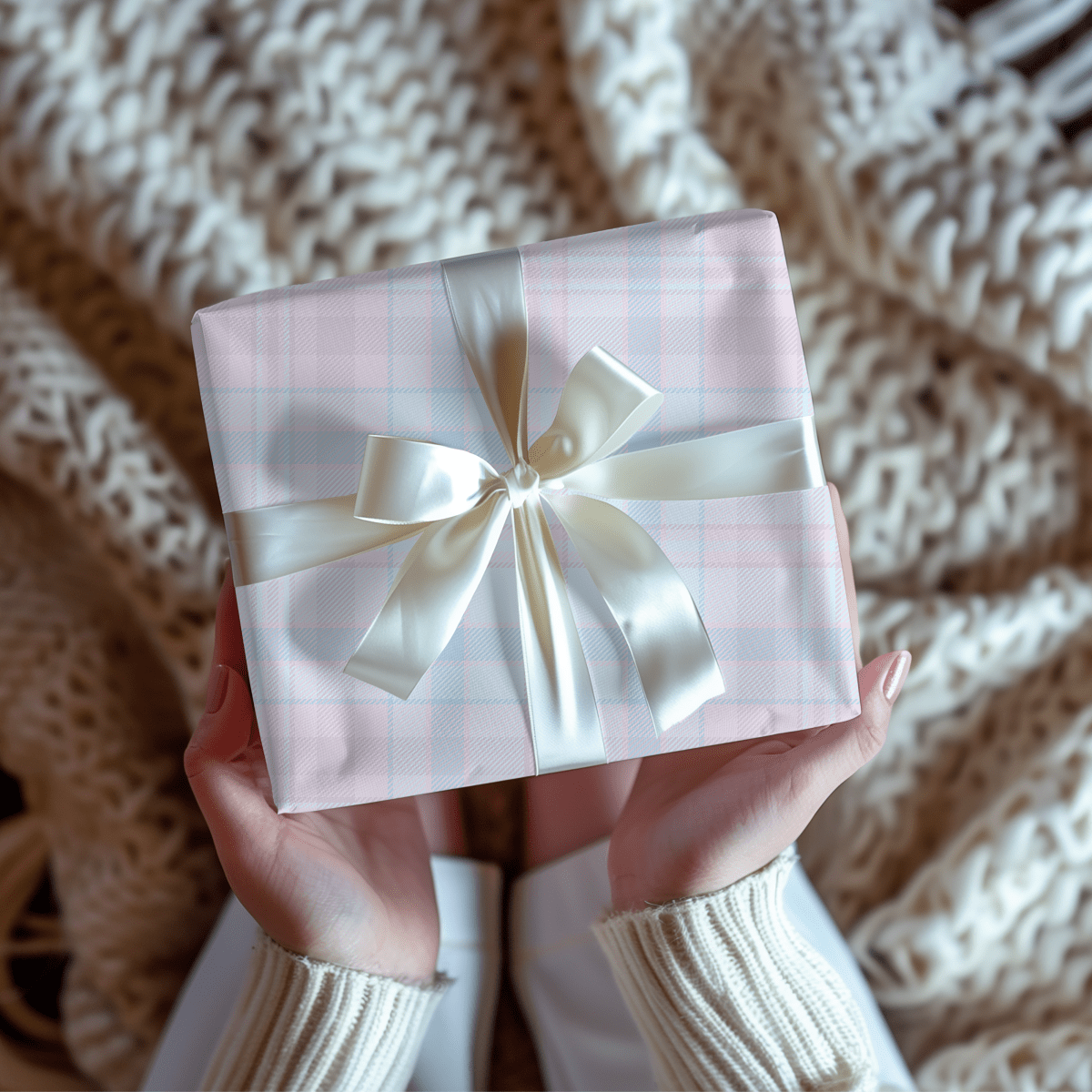 Pastels – Soft Plaid Wrapping Paper