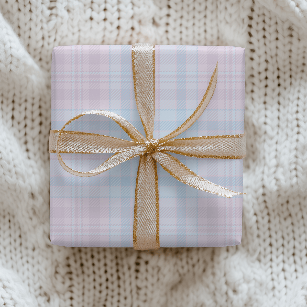 Pastels – Soft Plaid Wrapping Paper