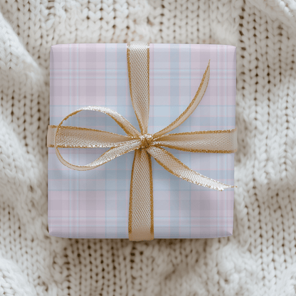 Pastels – Soft Plaid Wrapping Paper