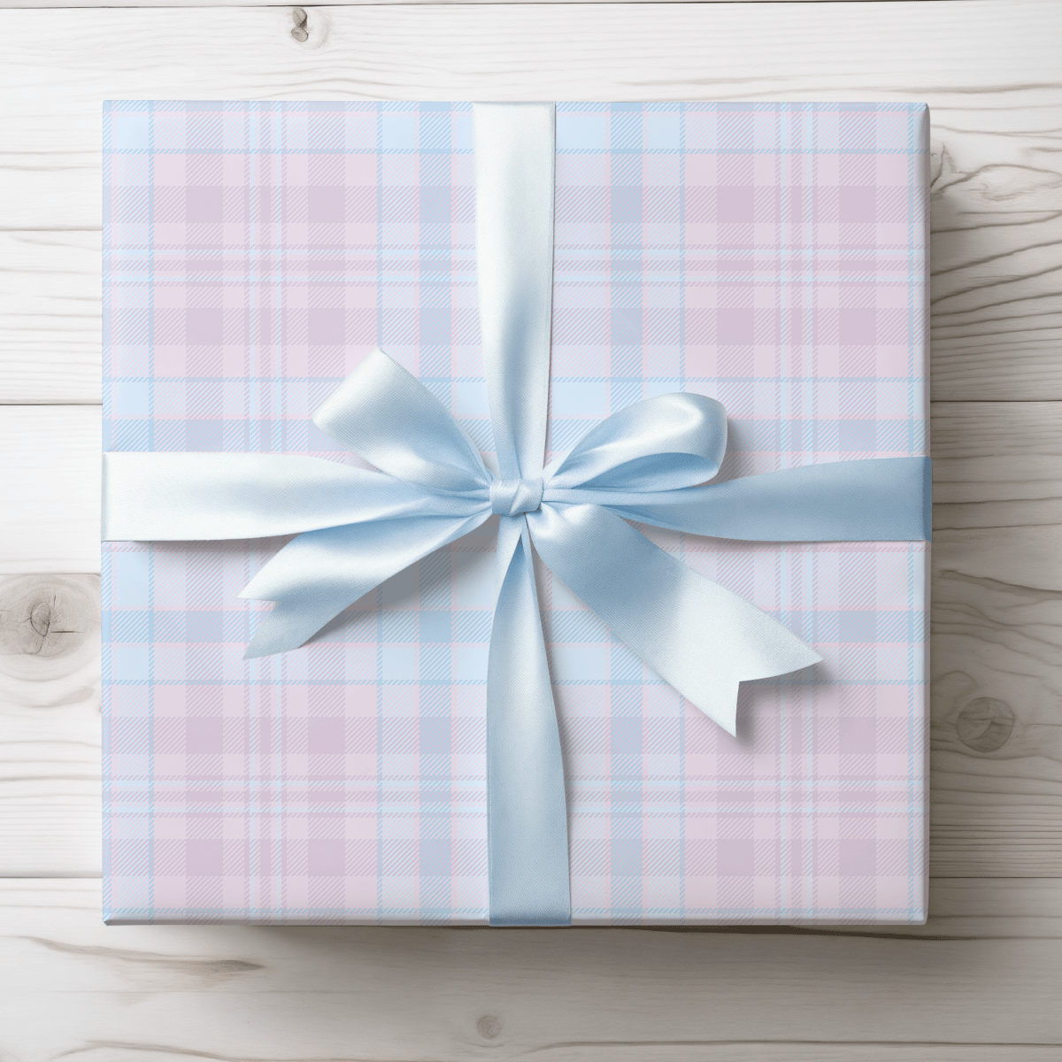 Pastels – Soft Plaid Wrapping Paper