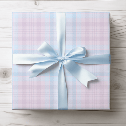 Pastels – Soft Plaid Wrapping Paper