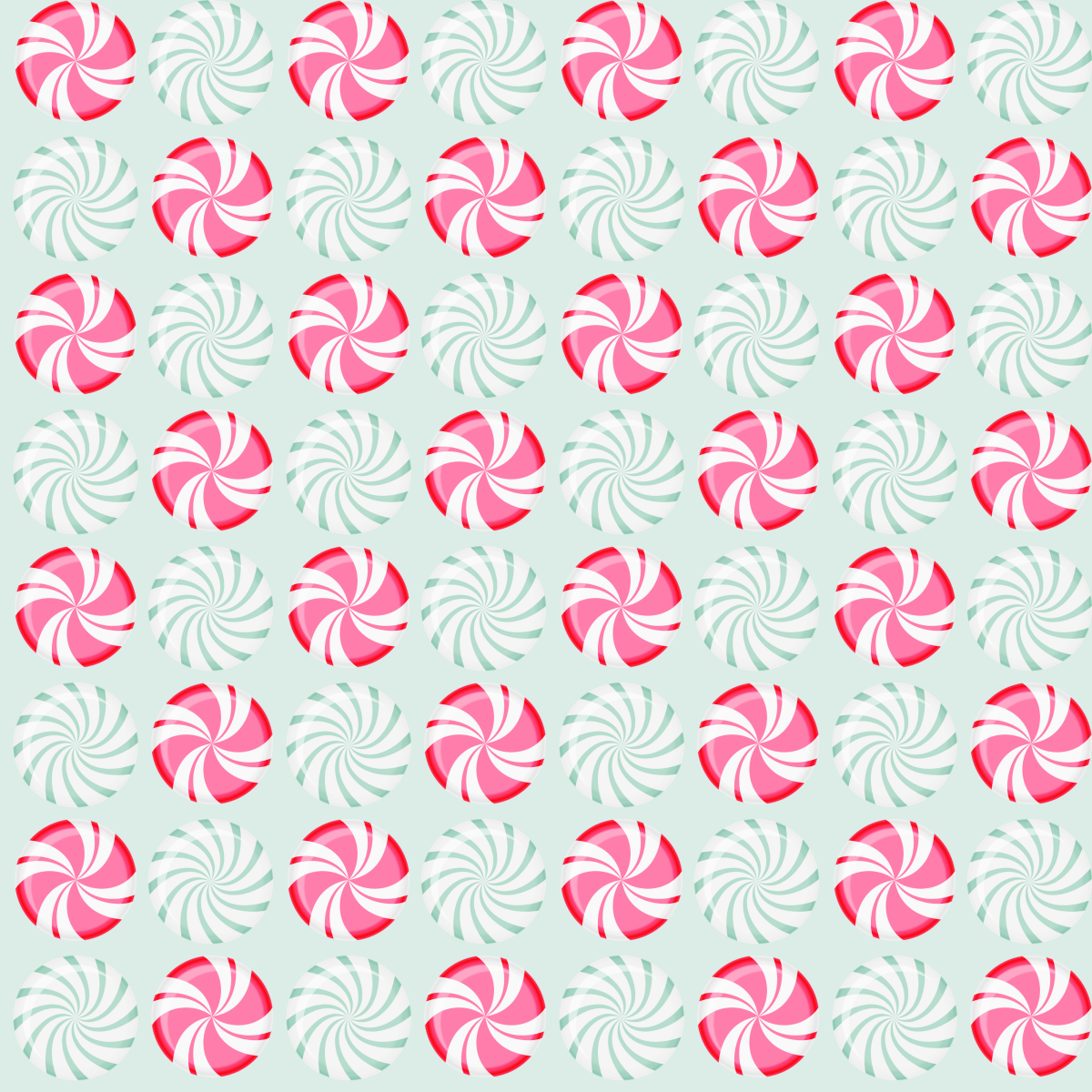 Peppermint Pop – Sweet Holiday Wrapping Paper