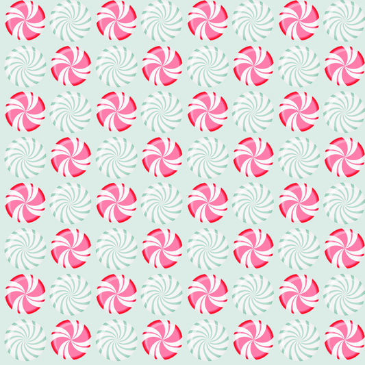 Peppermint Pop – Sweet Holiday Wrapping Paper