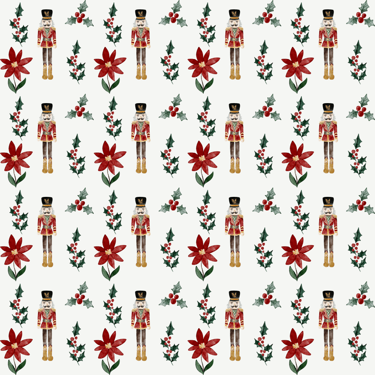 Cracked Up Christmas – Nutcracker Wrapping Paper