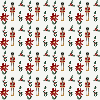 Cracked Up Christmas – Nutcracker Wrapping Paper