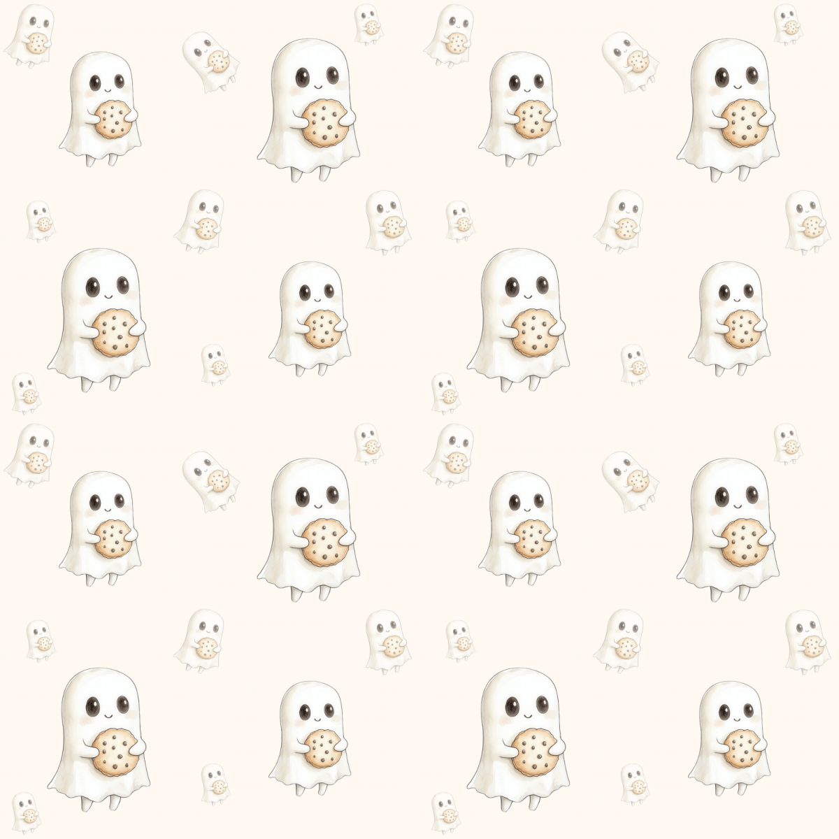 Boo & Bites – Cookie - Loving Ghost Wrapping Paper