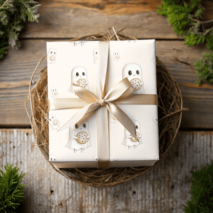 Boo & Bites – Cookie - Loving Ghost Wrapping Paper