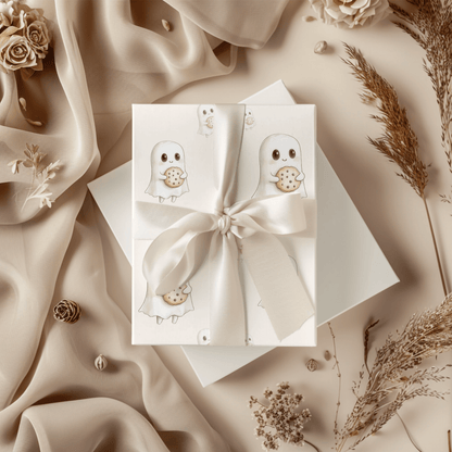 Boo & Bites – Cookie - Loving Ghost Wrapping Paper