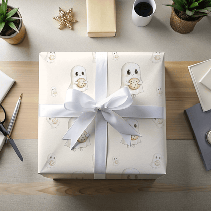Boo & Bites – Cookie - Loving Ghost Wrapping Paper