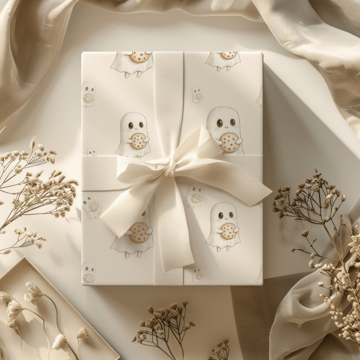 Boo & Bites – Cookie - Loving Ghost Wrapping Paper