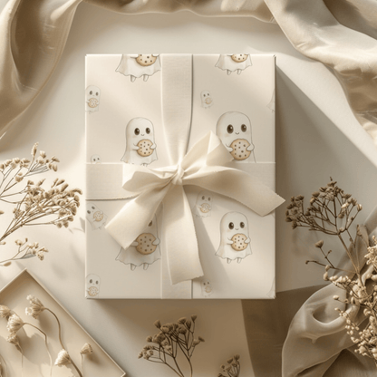 Boo & Bites – Cookie - Loving Ghost Wrapping Paper