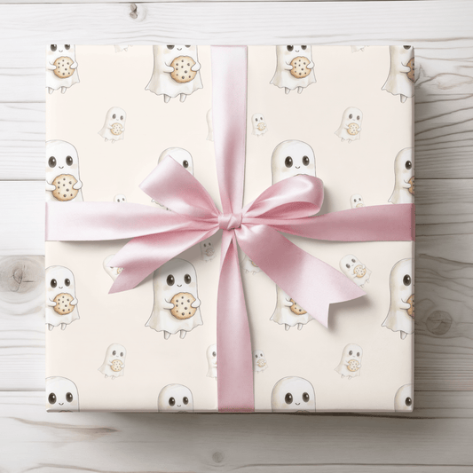 Boo & Bites – Cookie - Loving Ghost Wrapping Paper