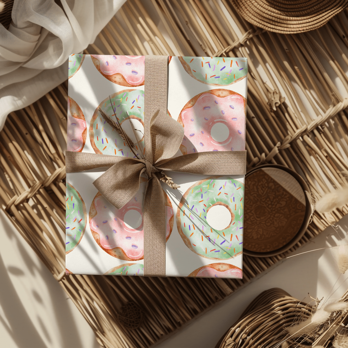 Donut Distinction – Sweet Sprinkle Wrapping Paper