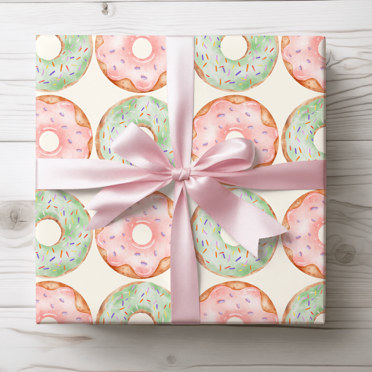 Donut Distinction – Sweet Sprinkle Wrapping Paper