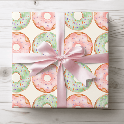 Donut Distinction – Sweet Sprinkle Wrapping Paper