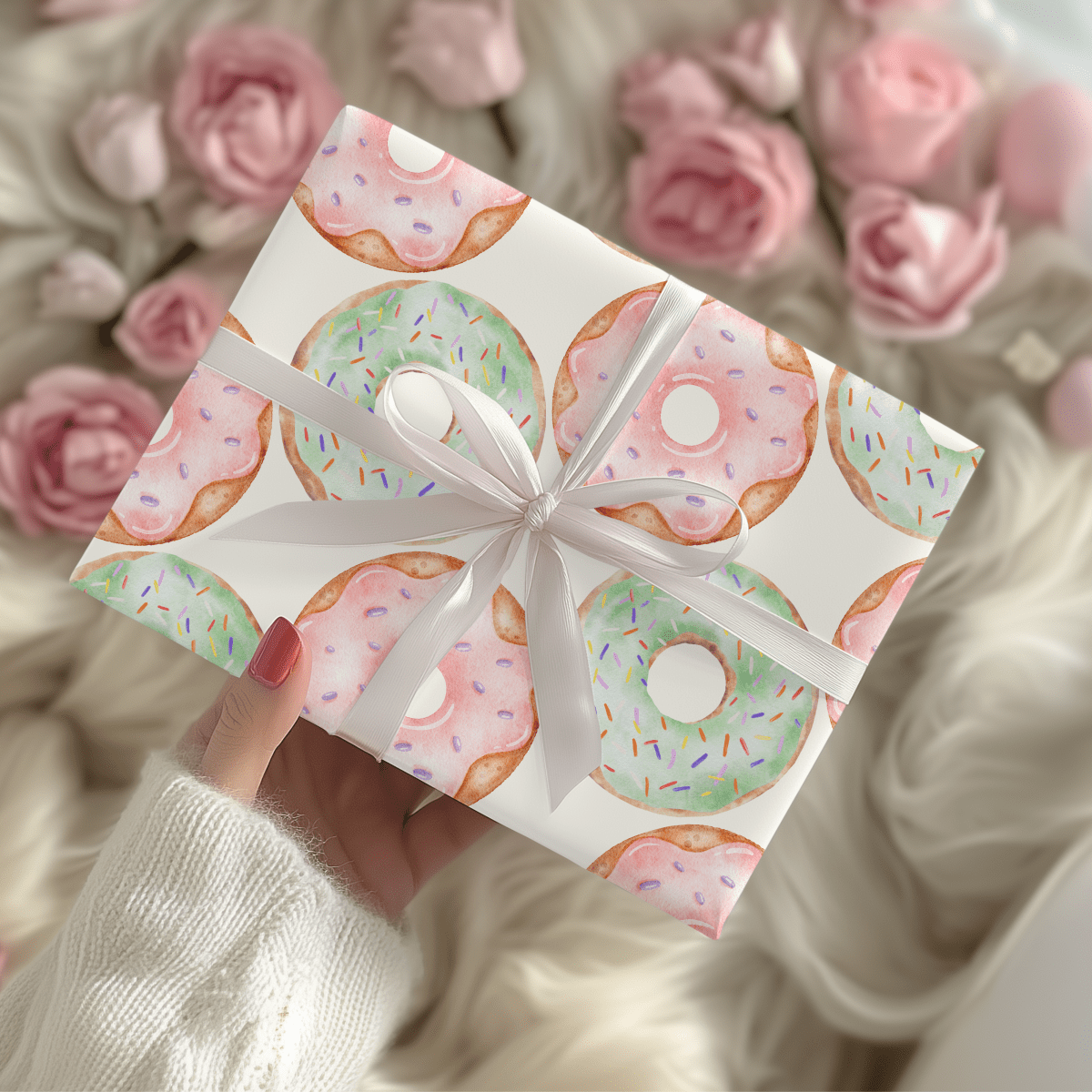 Donut Distinction – Sweet Sprinkle Wrapping Paper