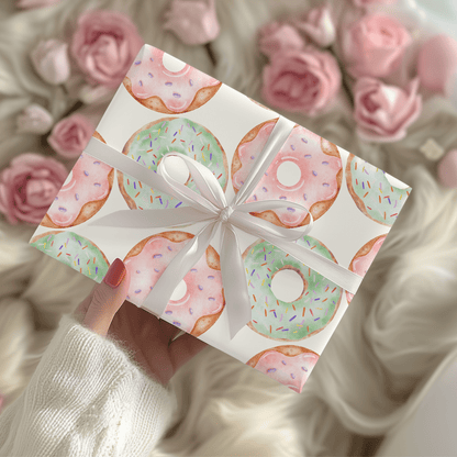 Donut Distinction – Sweet Sprinkle Wrapping Paper