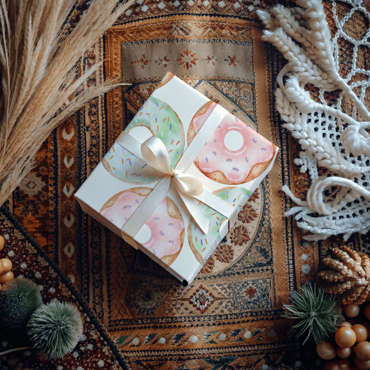 Donut Distinction – Sweet Sprinkle Wrapping Paper