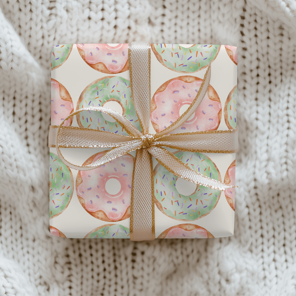 Donut Distinction – Sweet Sprinkle Wrapping Paper