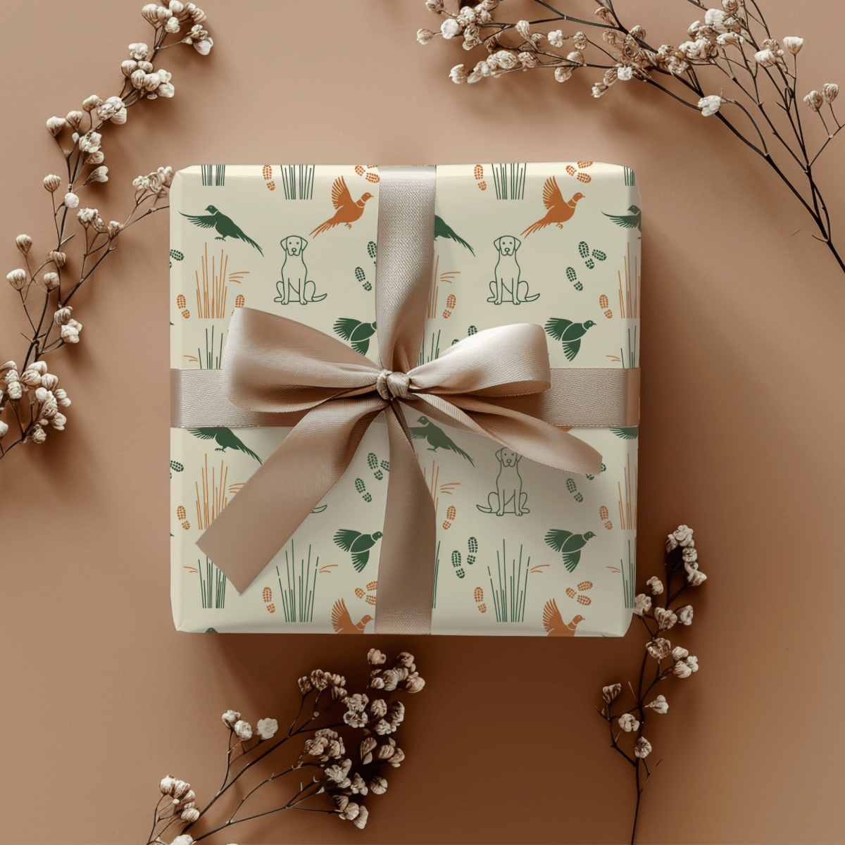 Field Notes – Hunting Lab Wrapping Paper