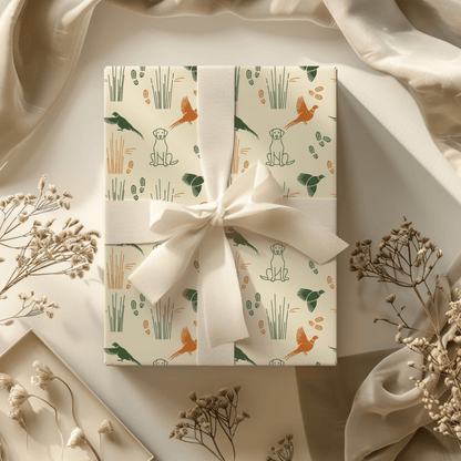 Field Notes – Hunting Lab Wrapping Paper