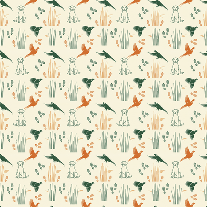 Field Notes – Hunting Lab Wrapping Paper