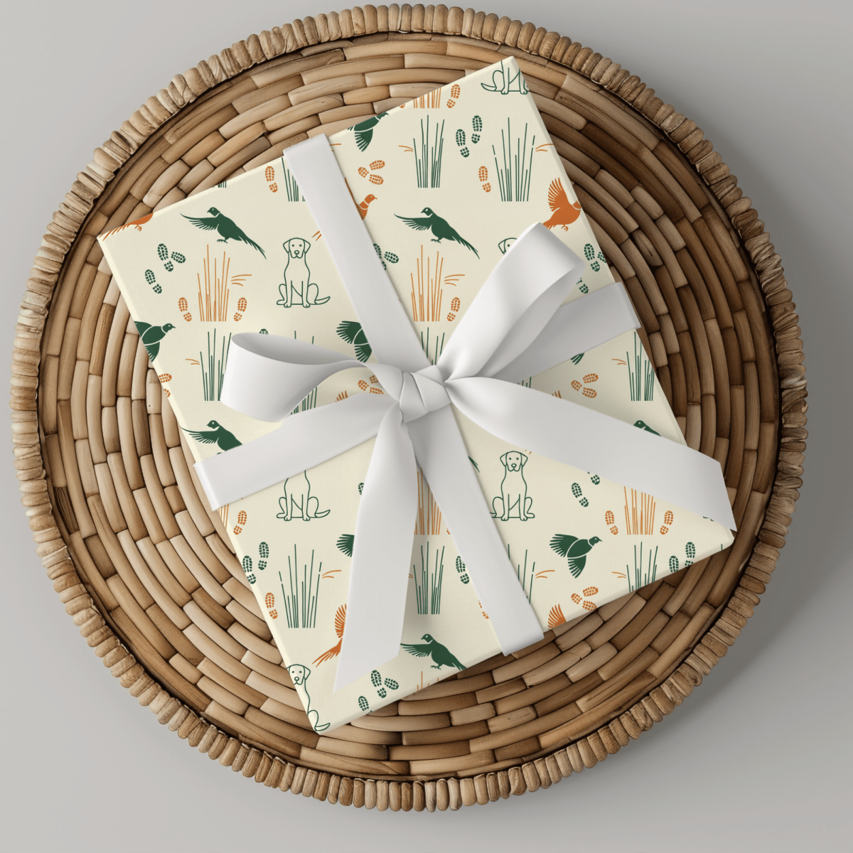 Field Notes – Hunting Lab Wrapping Paper