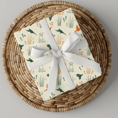 Field Notes – Hunting Lab Wrapping Paper