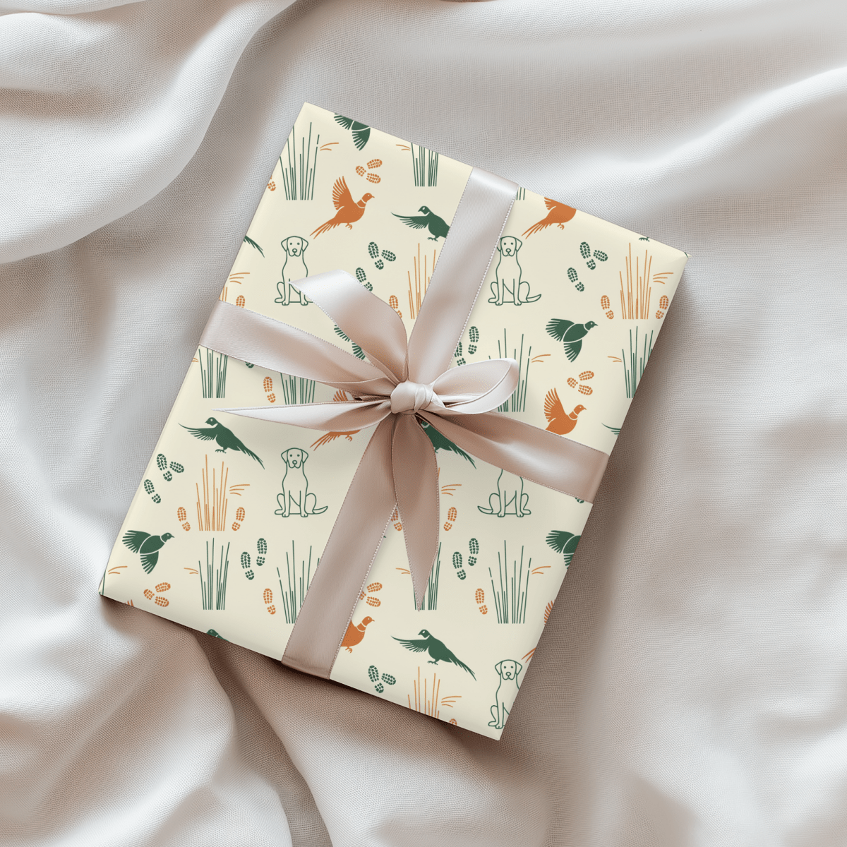 Field Notes – Hunting Lab Wrapping Paper