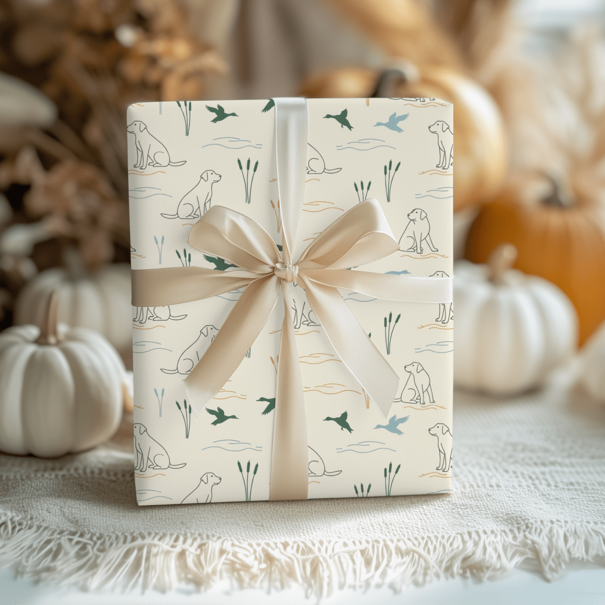 Retriever’s Rest – Classic Hunting Lab Wrapping Paper