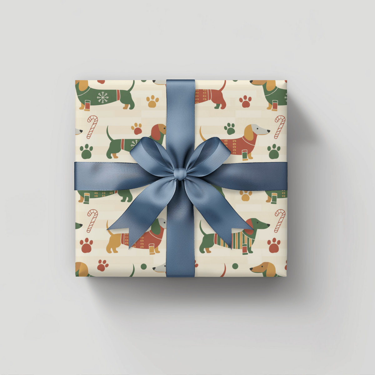 Merry Stretchmas – Dachshund Christmas Paper