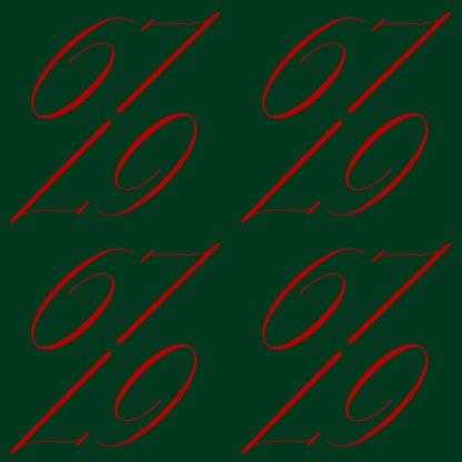 67 Chic – Modern Minimalist Holiday Wrapping Paper