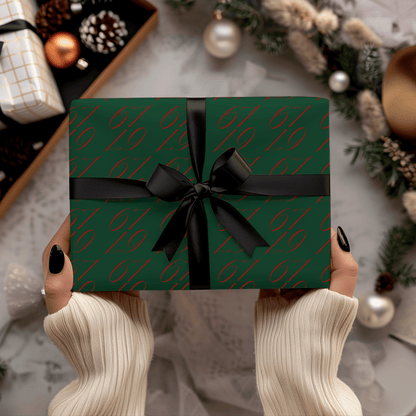 67 Chic – Modern Minimalist Holiday Wrapping Paper