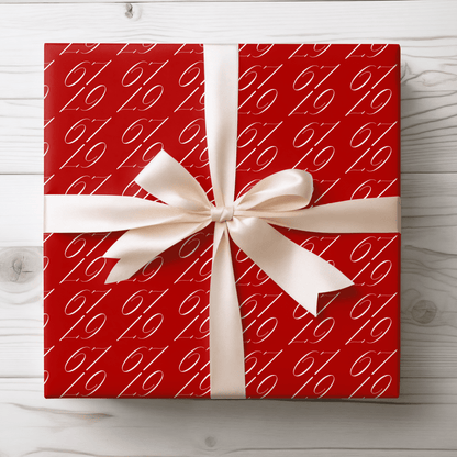 67 Hot – Scarlet Luxe Holiday Wrapping Paper
