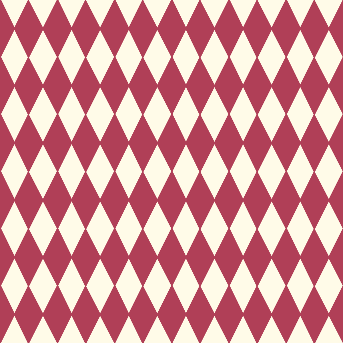 Crimson Harlequin Charm – Classic Diamond Wrapping Paper