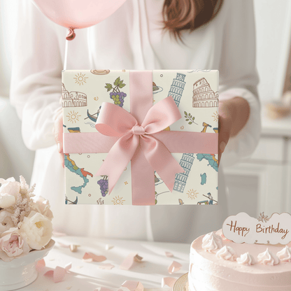 Ciao Bella – Italian Summer Daydream Wrapping Paper