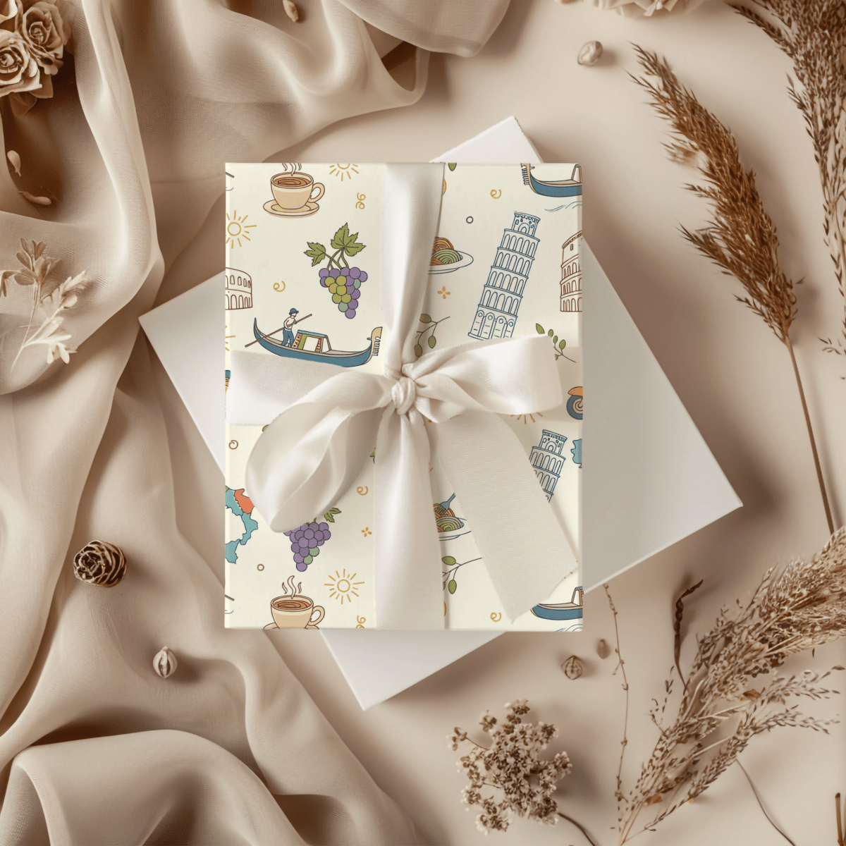 Ciao Bella – Italian Summer Daydream Wrapping Paper