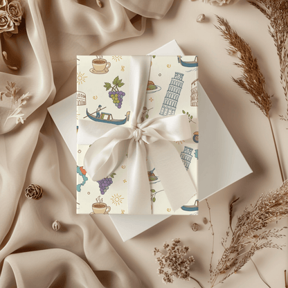 Ciao Bella – Italian Summer Daydream Wrapping Paper