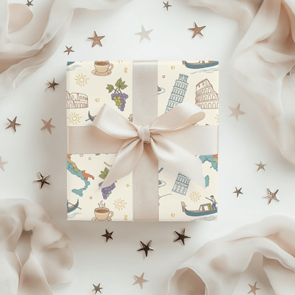 Ciao Bella – Italian Summer Daydream Wrapping Paper