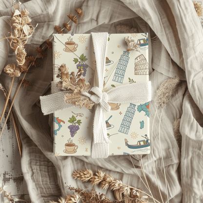 Ciao Bella – Italian Summer Daydream Wrapping Paper