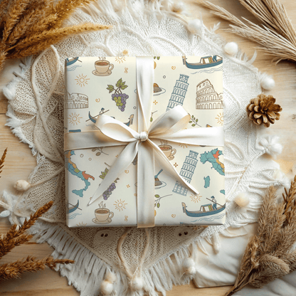 Ciao Bella – Italian Summer Daydream Wrapping Paper