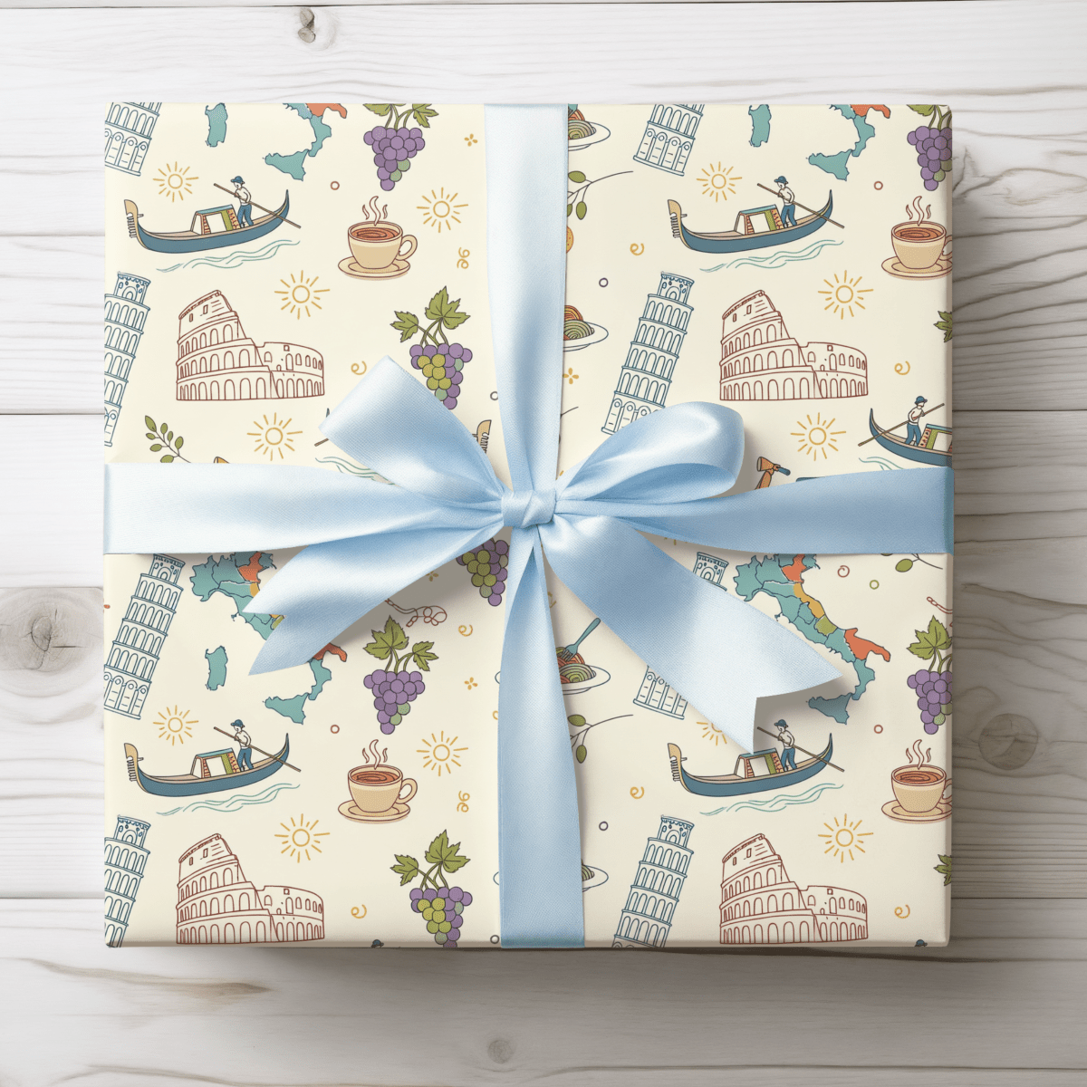 Ciao Bella – Italian Summer Daydream Wrapping Paper