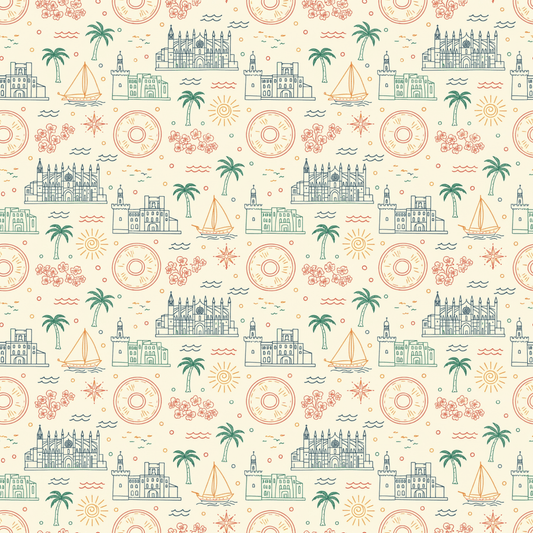Mediterranean Mood – Coastal Escape Wrapping Paper
