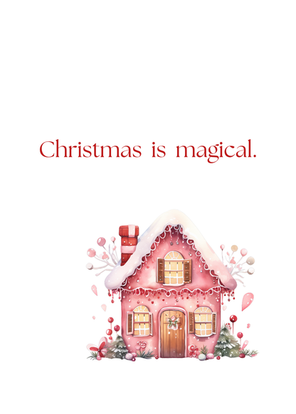 Funny Christmas (Alcohol Related) Greeting Card Pack | Set of 5 Holiday Cards | Cute & Cheeky Christmas Cards