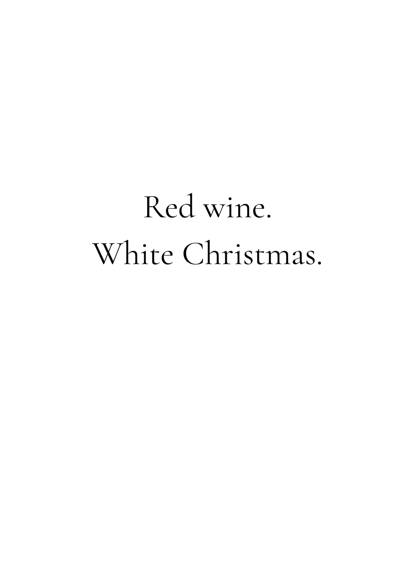 Funny Christmas (Wine Related - Set 1) Greeting Card Pack | Set of 5 Holiday Cards | Cute & Cheeky Christmas Cards