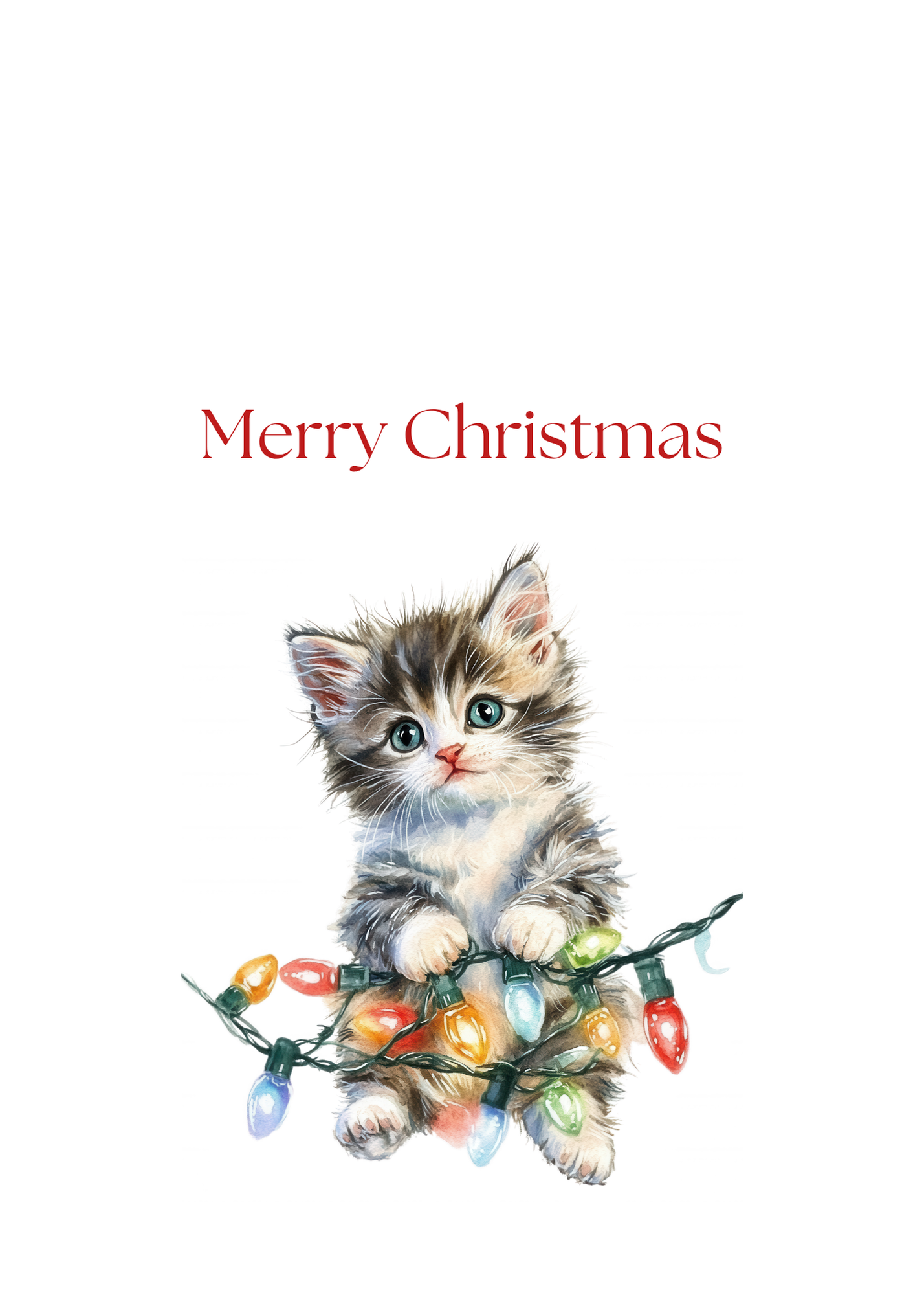Funny Christmas (Cats - Set 1) Greeting Card Pack | Set of 5 Holiday Cards | Cute & Cheeky Christmas Cards