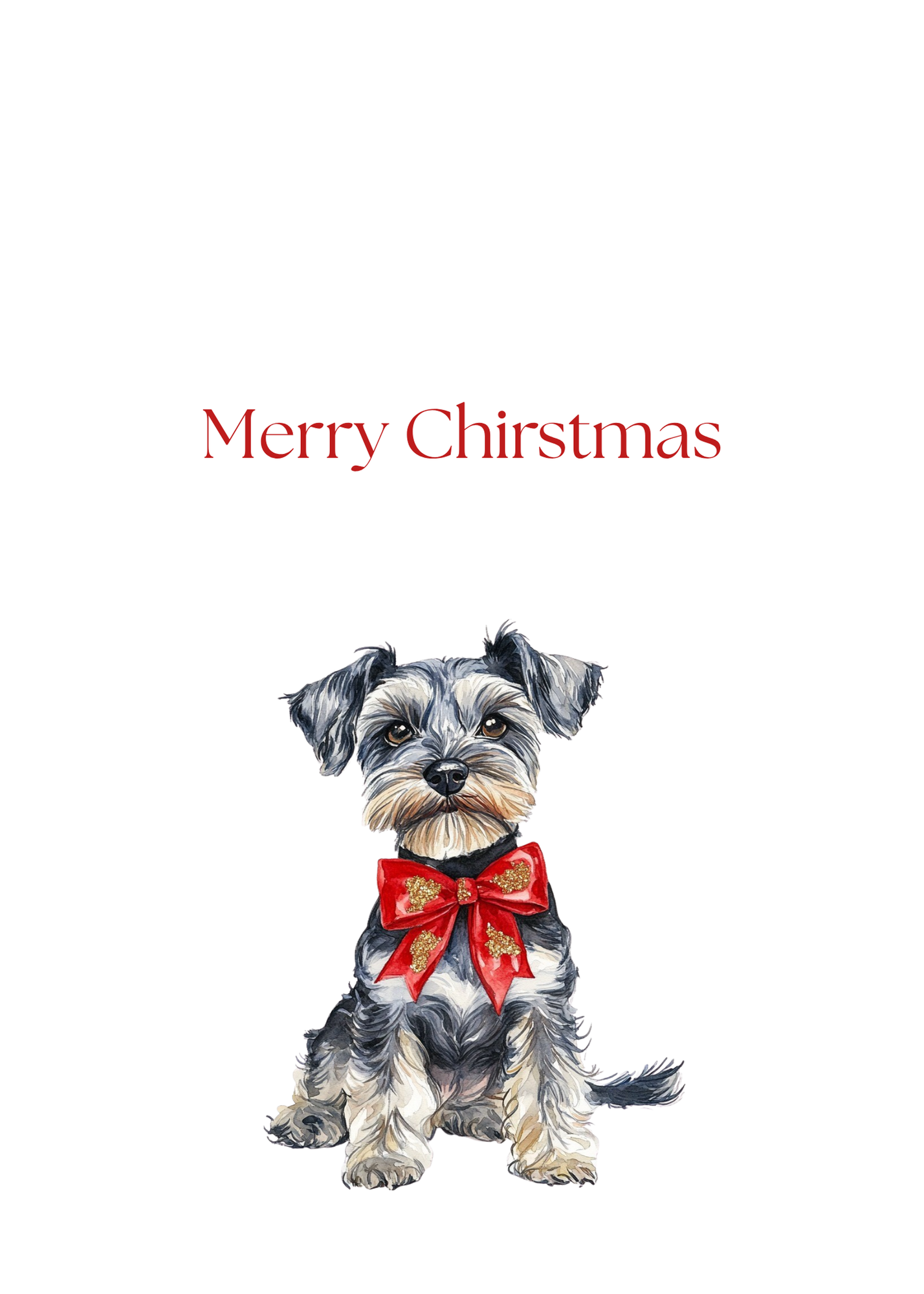 Funny Christmas (Dogs - Set 1) Greeting Card Pack | Set of 5 Holiday Cards | Cute & Cheeky Christmas Cards
