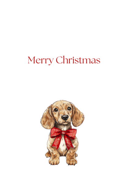 Funny Christmas (Dogs - Set 1) Greeting Card Pack | Set of 5 Holiday Cards | Cute & Cheeky Christmas Cards