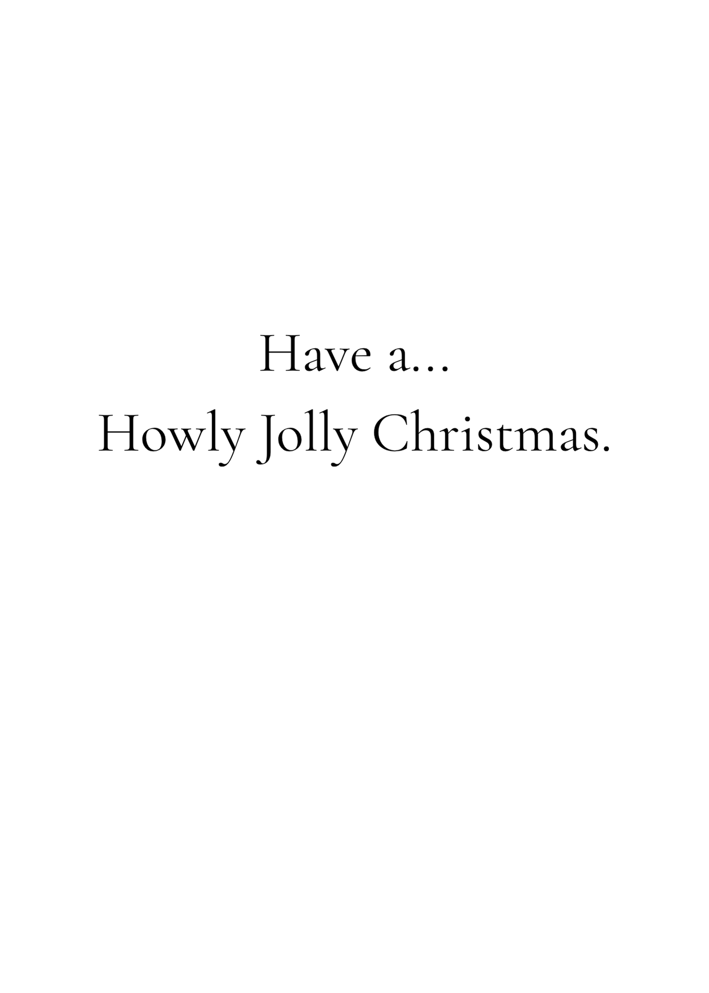 Funny Christmas (Dogs - Set 2) Greeting Card Pack | Set of 5 Holiday Cards | Cute & Cheeky Christmas Cards